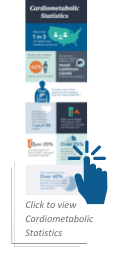 Click to view Cardiometabolic statistics