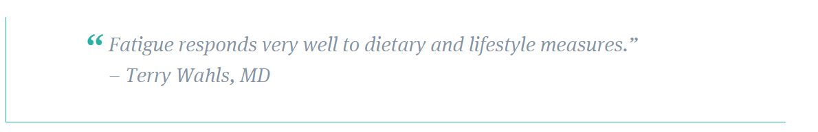 terry wahls quote on fatigue